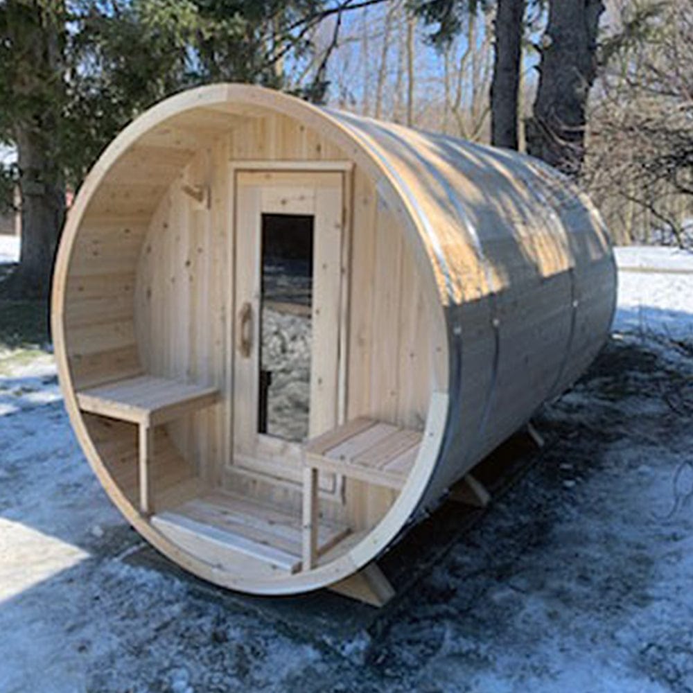 Dundalk Canadian Timber White Cedar Serenity Outdoor Sauna CTC2245W
