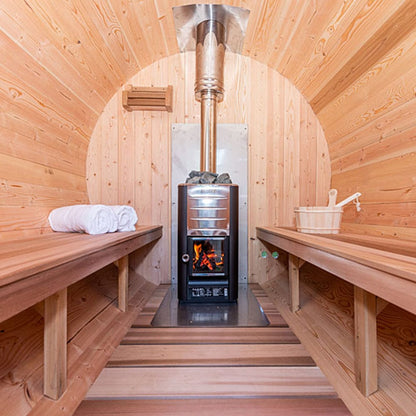 Dundalk Canadian Timber White Cedar Serenity Outdoor Sauna CTC2245W