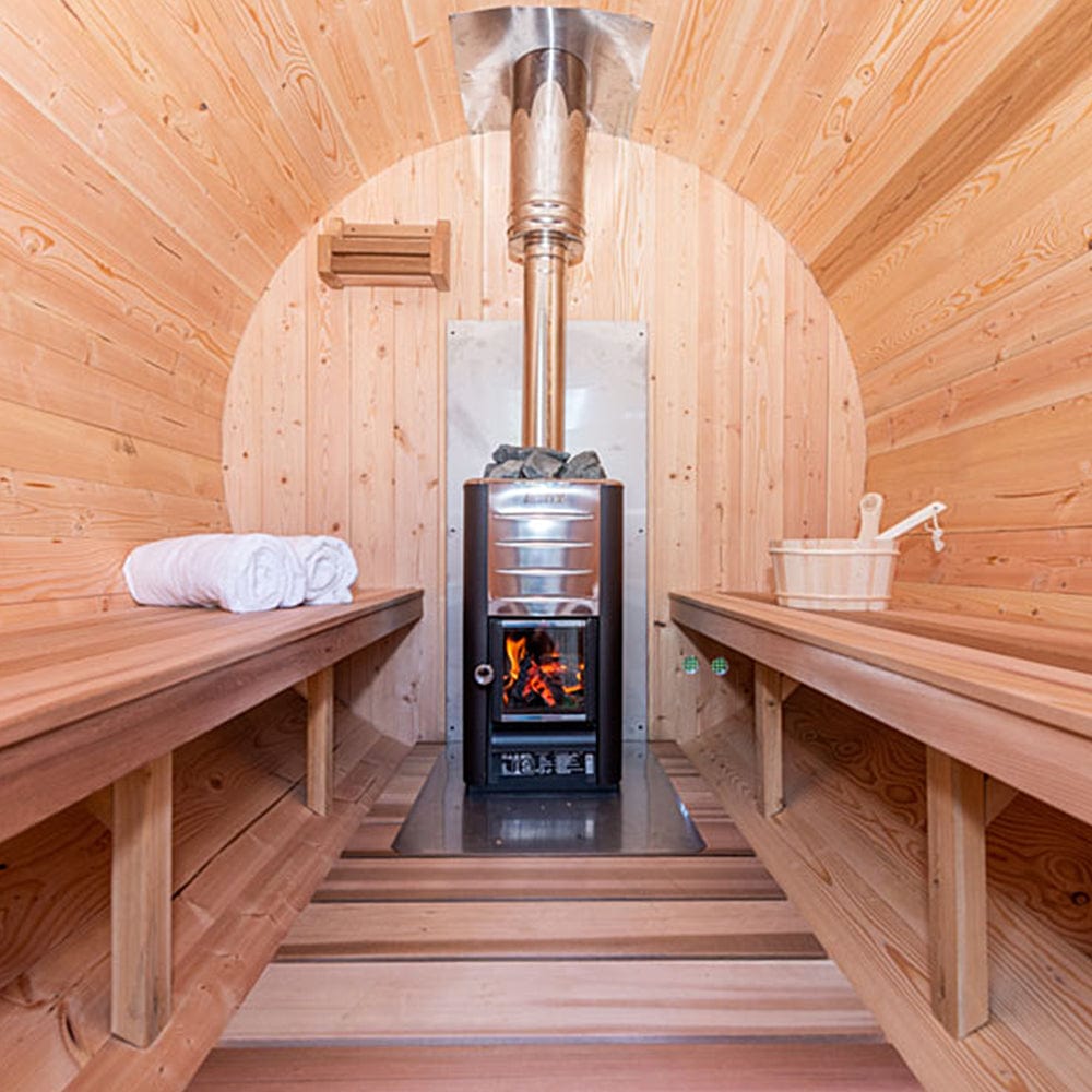 Dundalk Canadian Timber White Cedar Tranquility Outdoor Sauna - CTC2345W