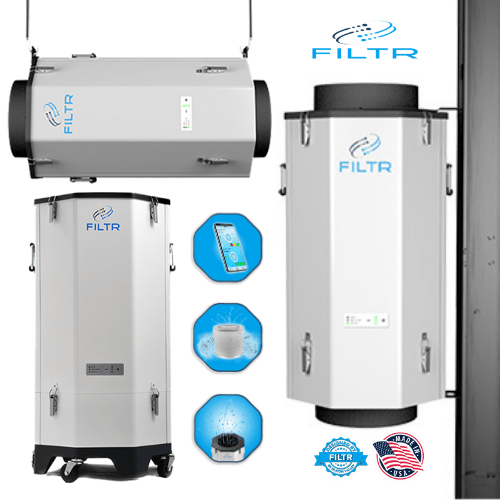 Air Purifiers FILTR Revolution RX - Medical Grade & Industrial Air Purifier FILTR