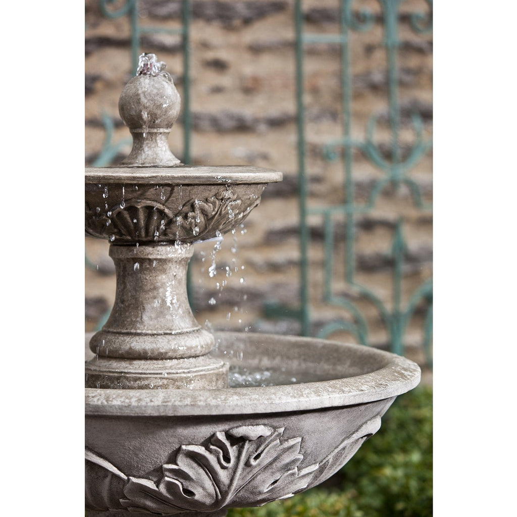 Campania International Acanthus Two Tiered Fountain - FT-191