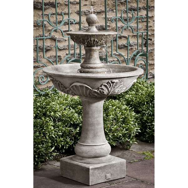 Campania International Acanthus Two Tiered Fountain - FT-191