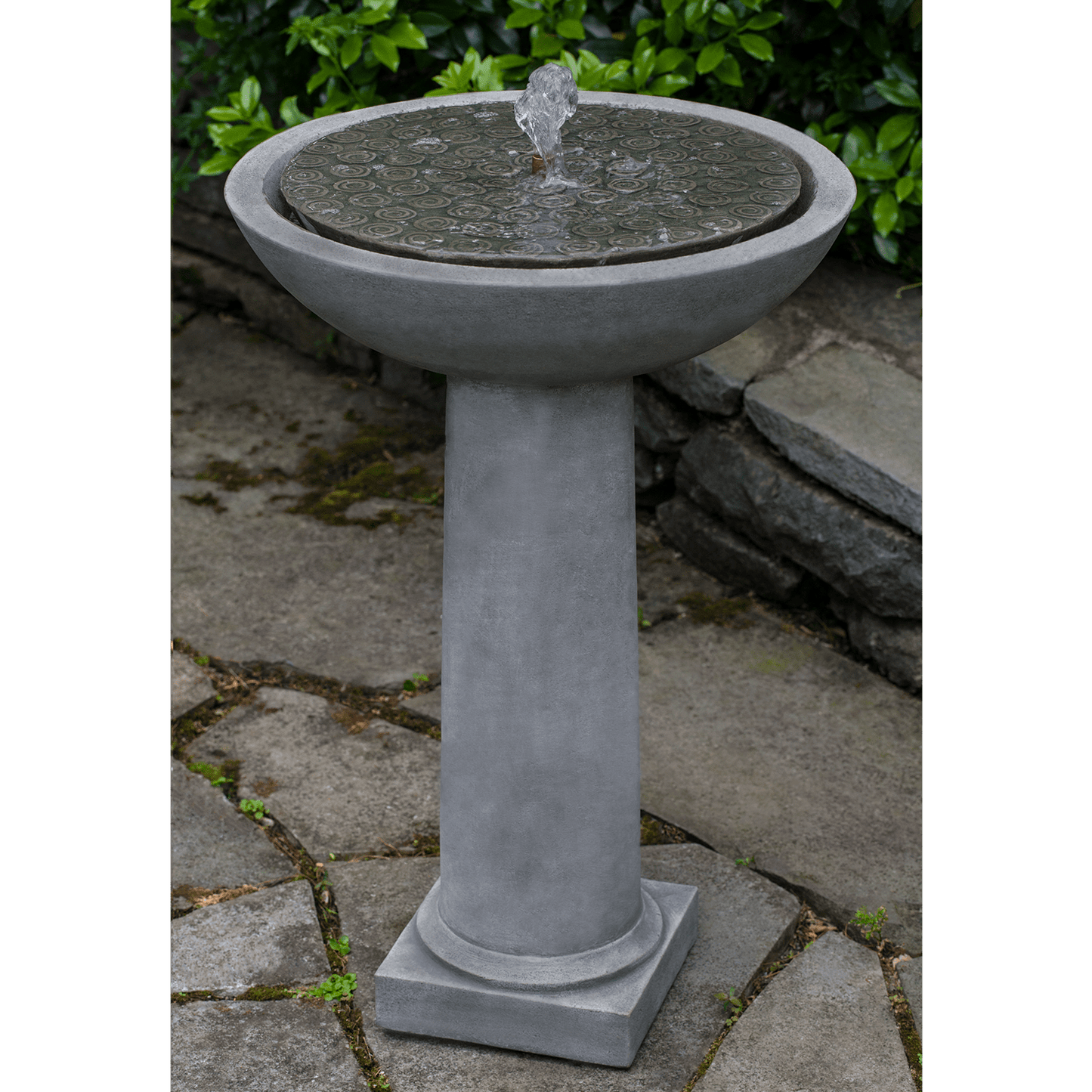 Campania International Cirrus Birdbath Fountain - FT-246