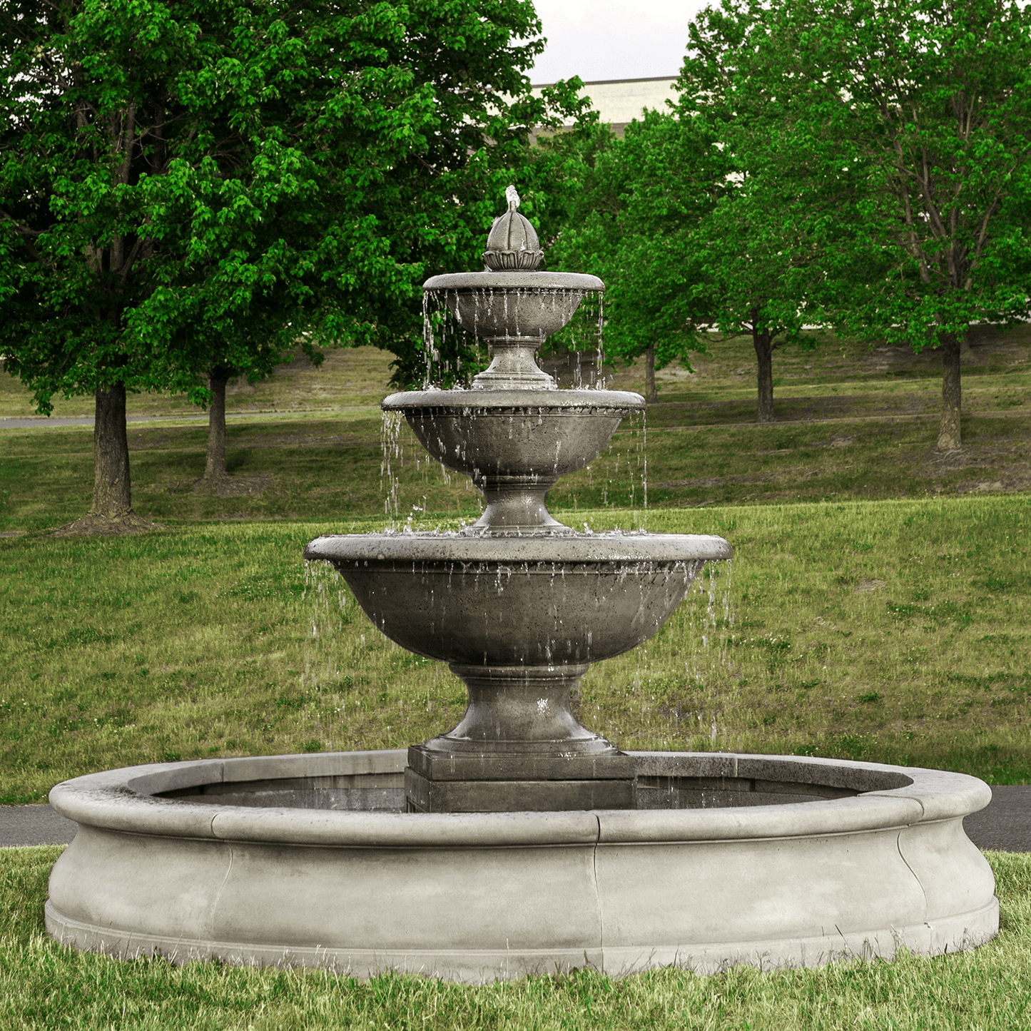 Campania International Monteros Fountain in Basin - FT-270