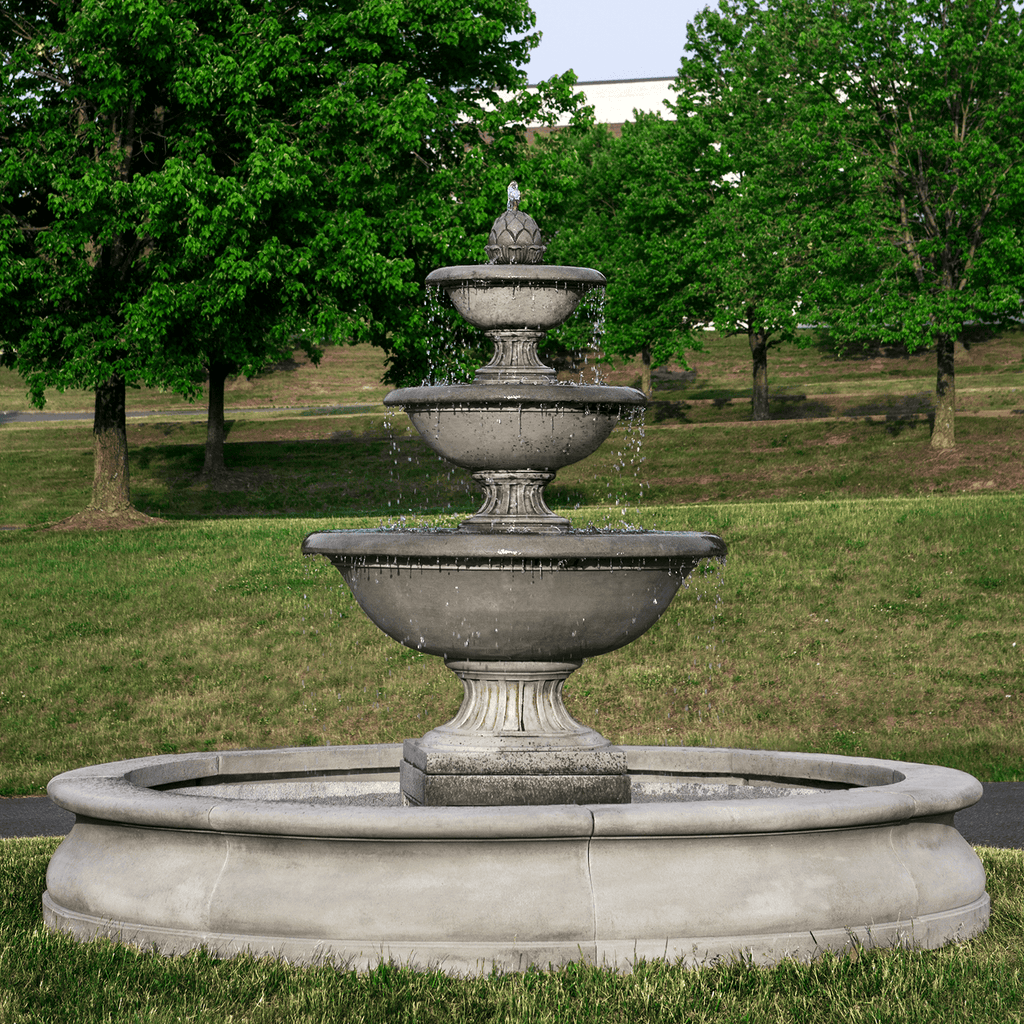 Campania International Fonthill Fountain in Basin - FT-272