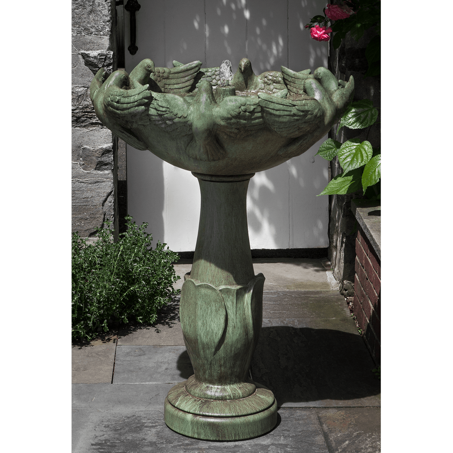 Campania International Newport Dove Fountain (2 pc) - FT-294