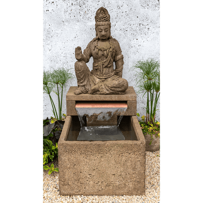 Campania International Antique Quan Yin Fountain - FT-330