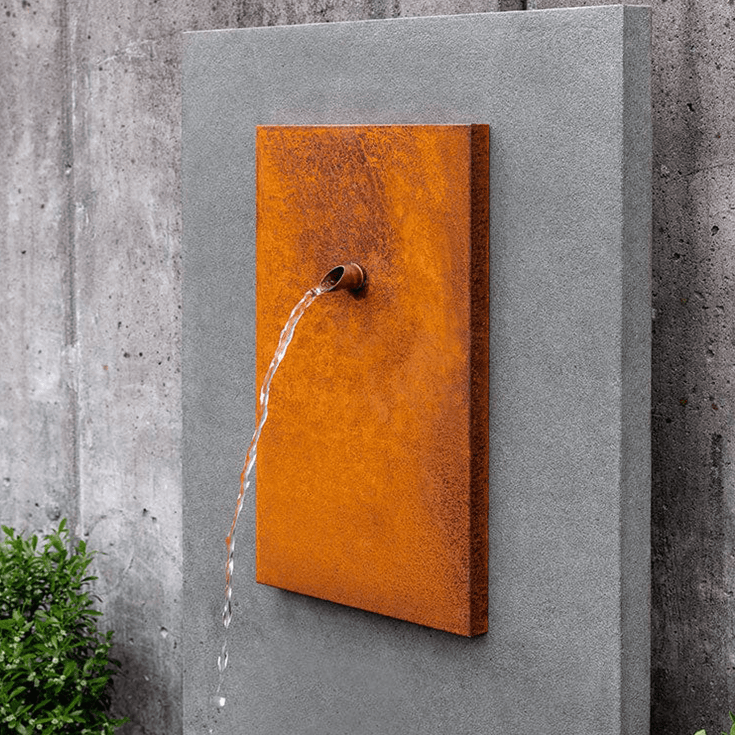 Campania International MC1 Fountain- Corten Steel (CS) - FT-331/CS