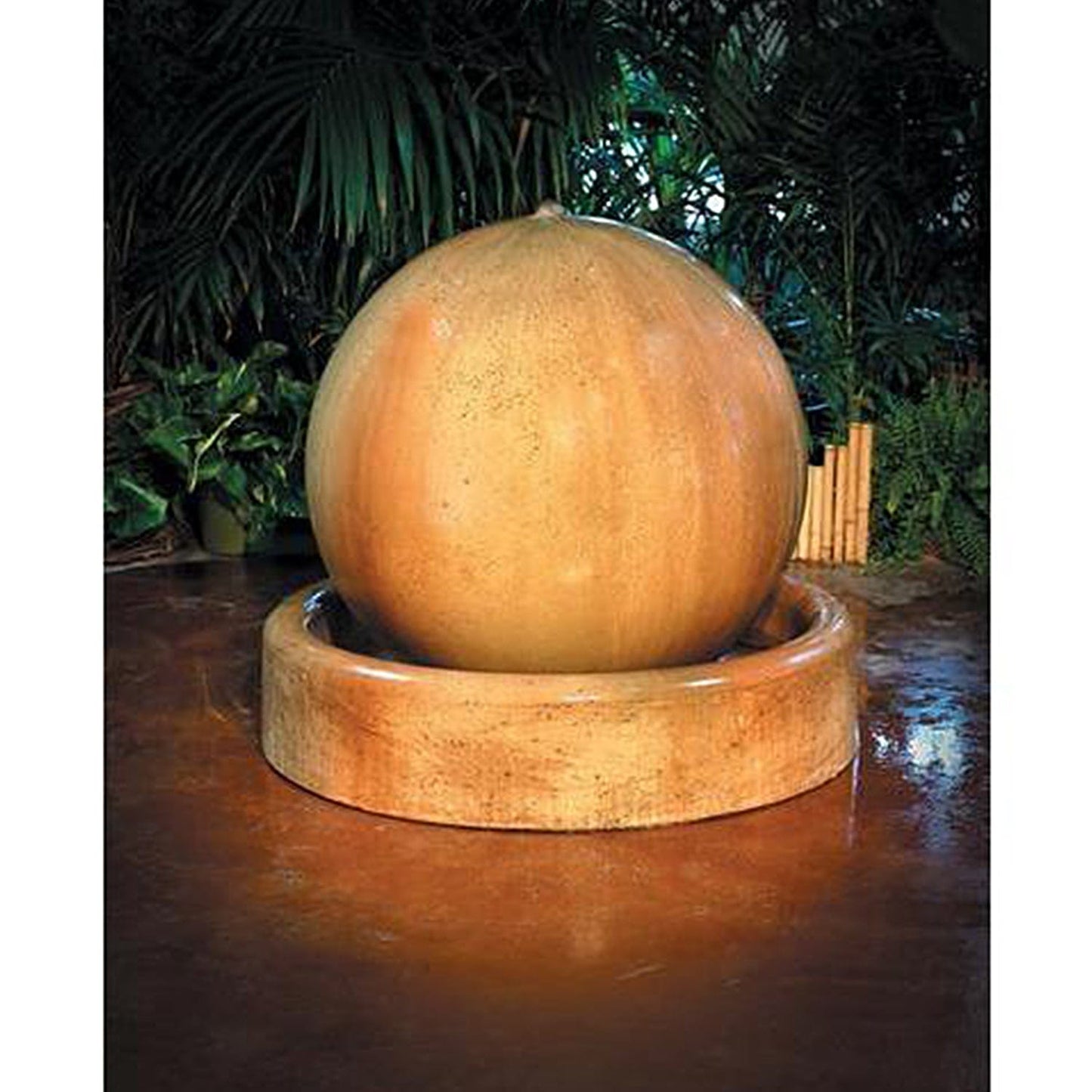 Gist Ball & Ring Base Fountain 36W x 36H - G-30F/BFBASE