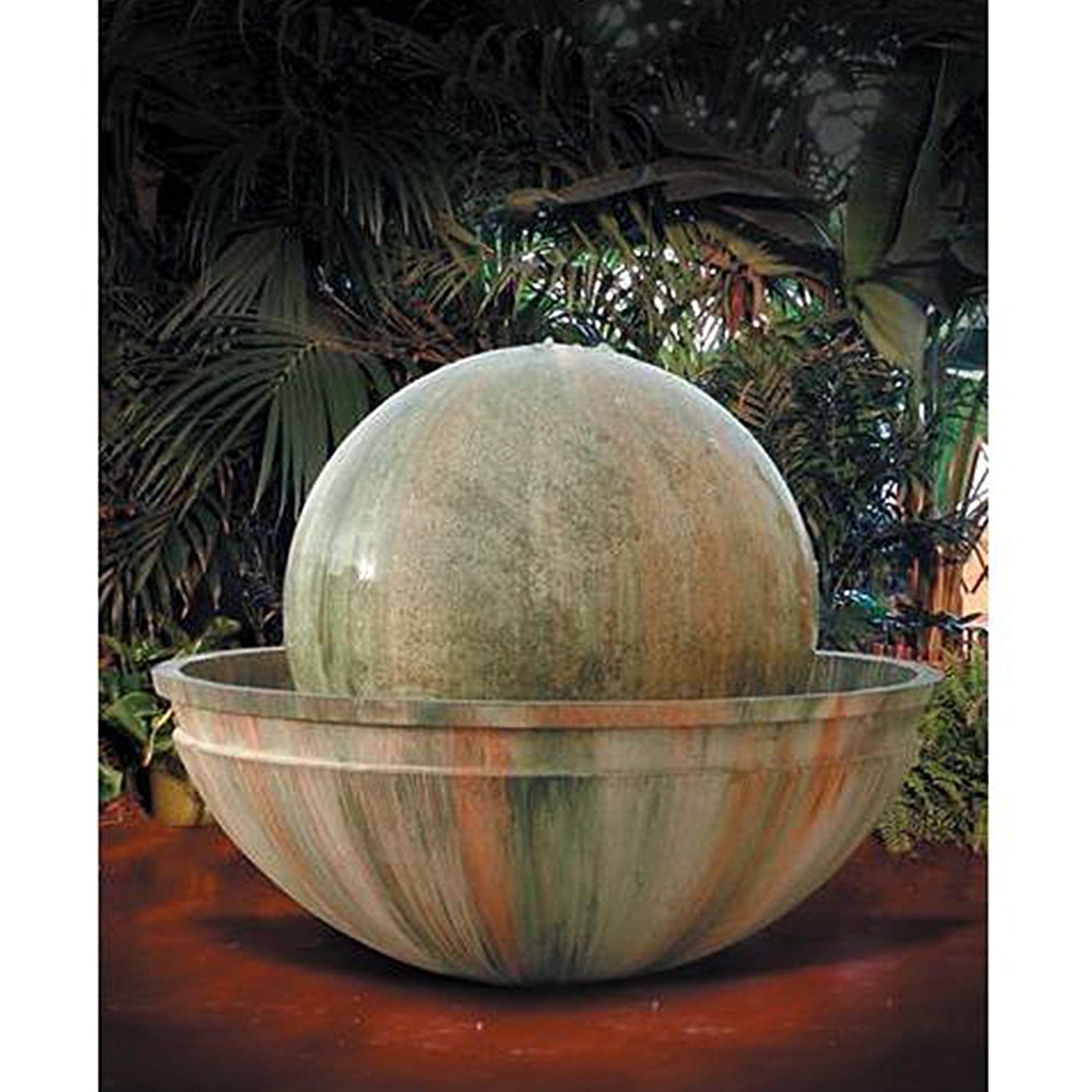 Gist Ball & Bowl Fountain 72W x 59H - G-48/WLKP-72