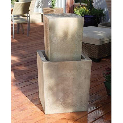 Gist Fountain Squared 20W x 20D x 41 1/2H - G-OBTCF