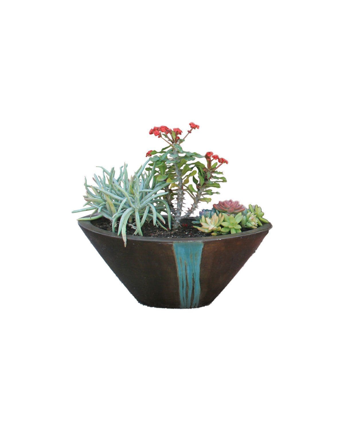 G-OVAL-SM GFRC Gist Ovale Planter Small - 24W x 16D x 10H Gist