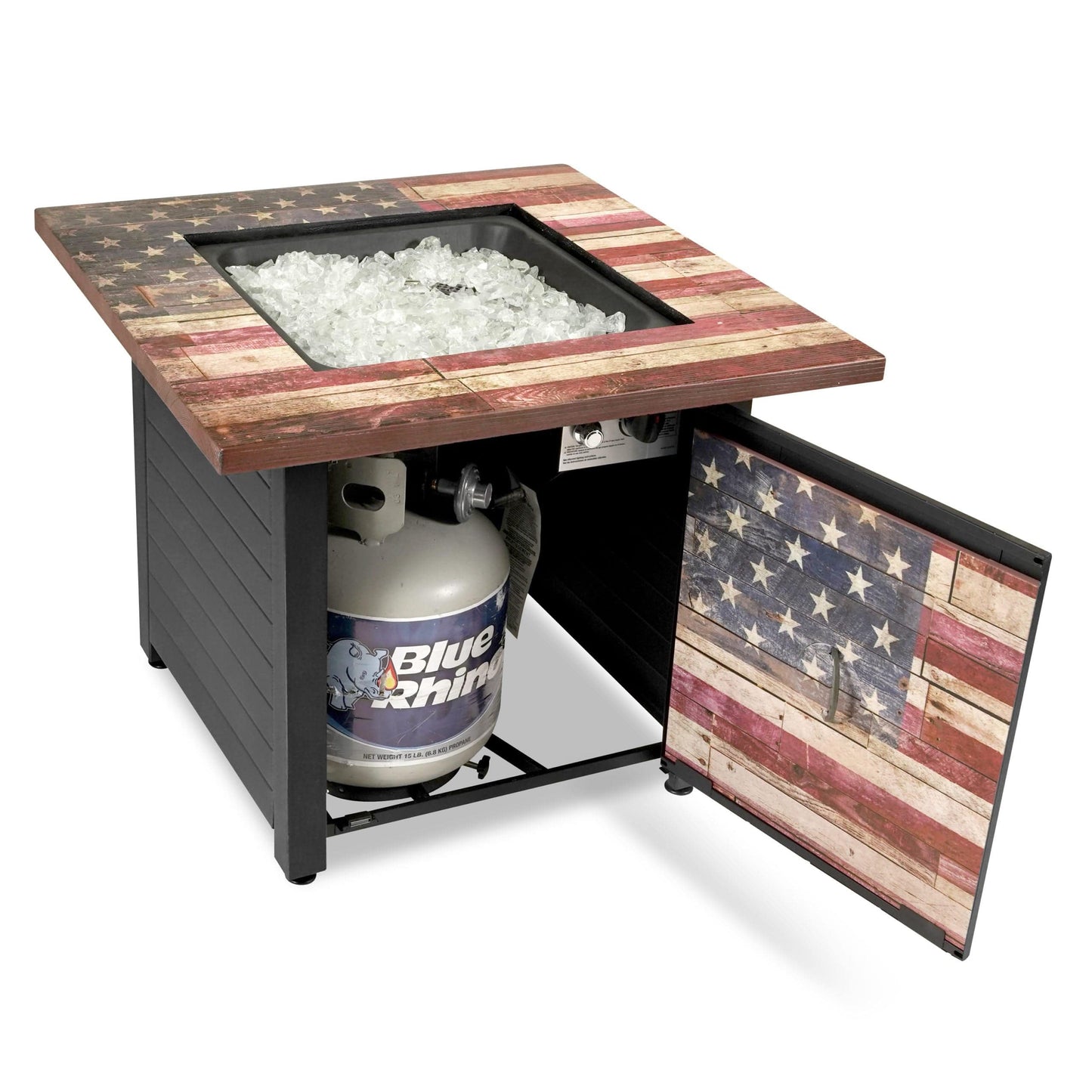 Fire Table The Liberty LP Gas Outdoor Firepit Mr. Bar-B-Q Products