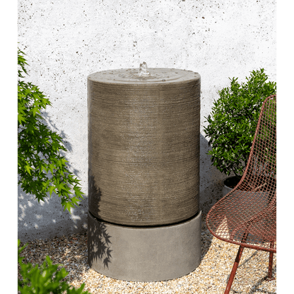 Campania International Large Cylinder Fountain - GFRCFT-1107