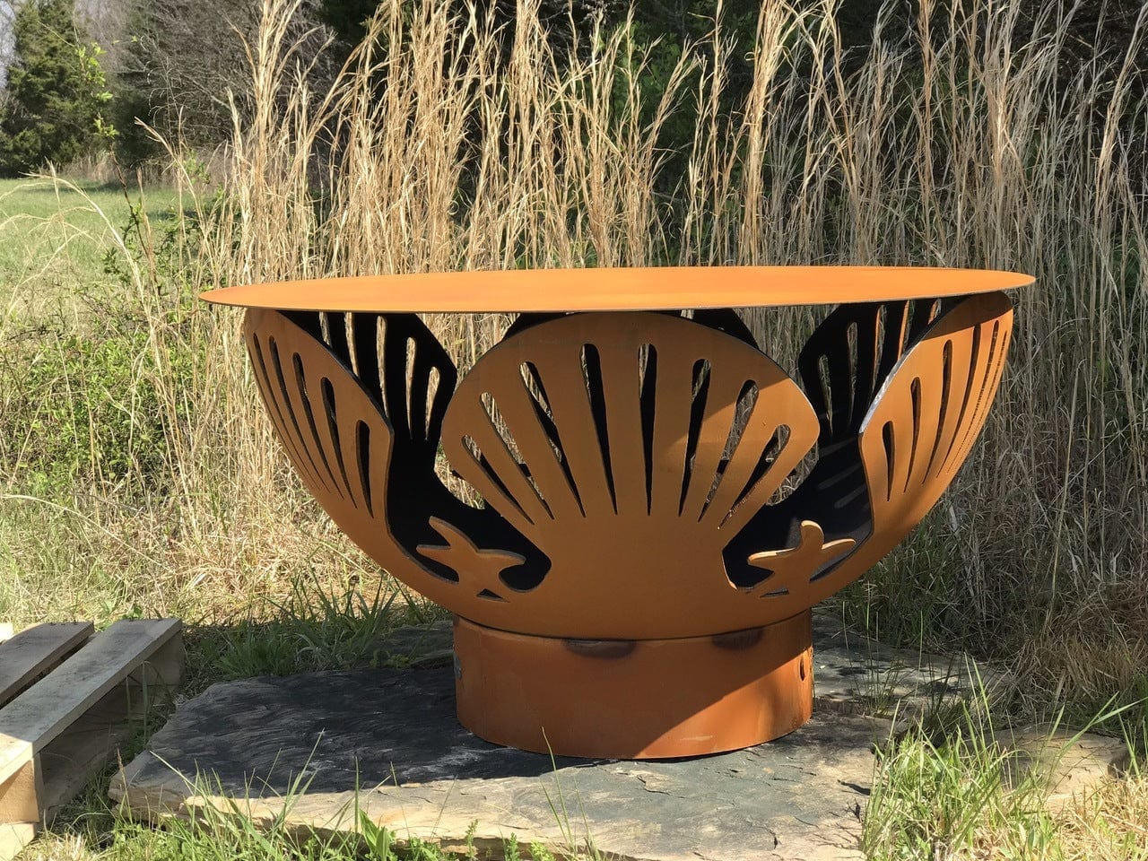 Fire Pit Art - Steel Table Top - 43" Fire Pit Art