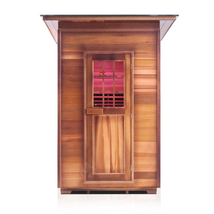 Enlighten Full Spectrum Infrared Sauna SIERRA - 2 Slope - 2 Person Outdoor Sauna