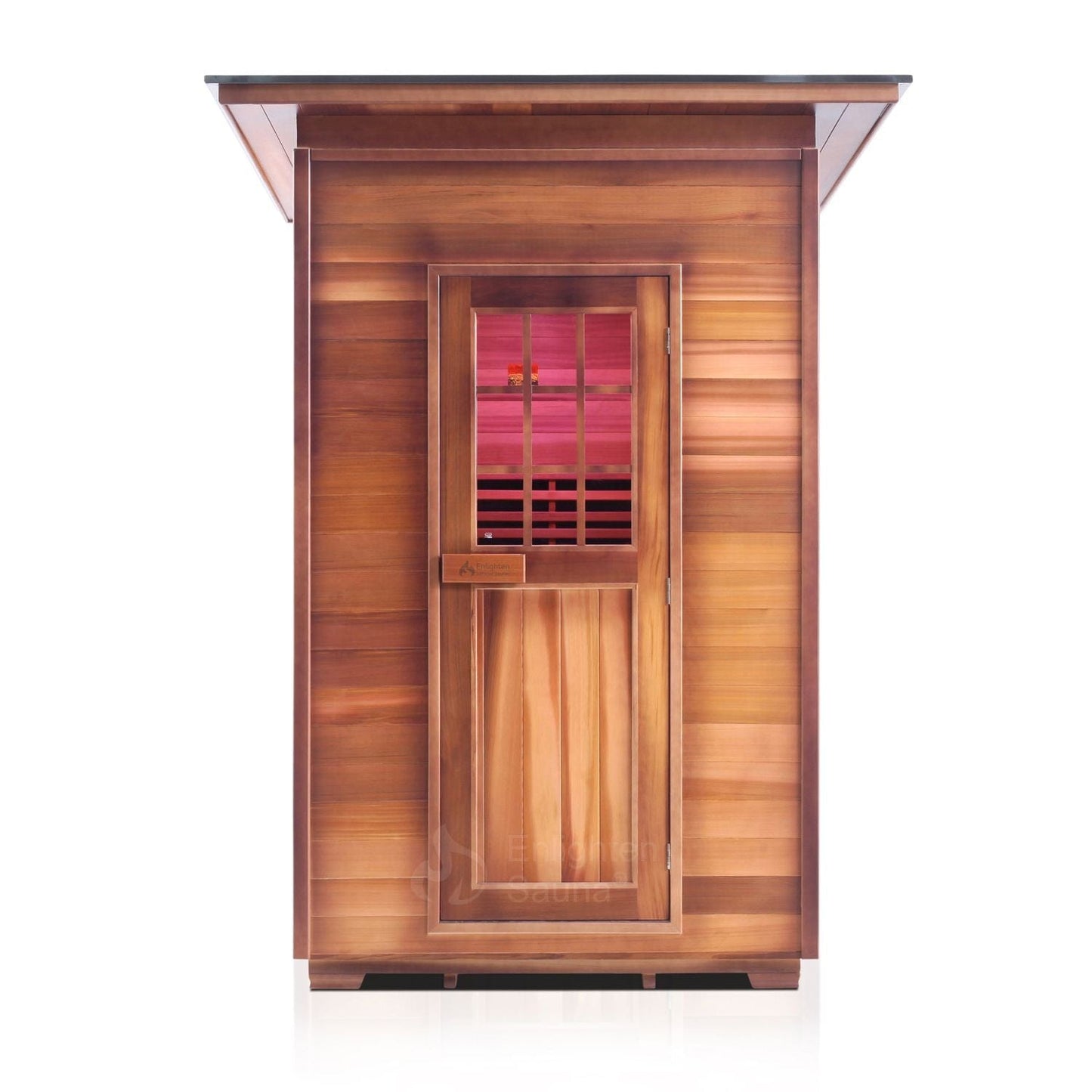 Enlighten Full Spectrum Infrared Sauna SIERRA - 2 Slope - 2 Person Outdoor Sauna