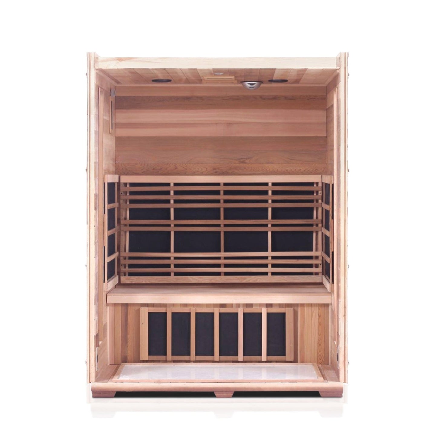 Enlighten Full Spectrum Infrared Sauna RUSTIC - 3 Peak - 3 Person Outdoor Sauna