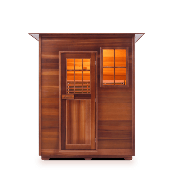 Enlighten Dry Traditional Sauna MoonLight - 3 Indoor - 3 Person Sauna