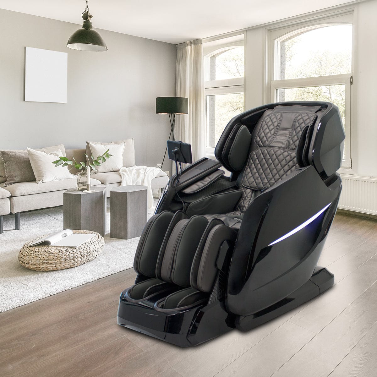 Kahuna Chair – EM 8300 [Black/Grey] - Massage Chair
