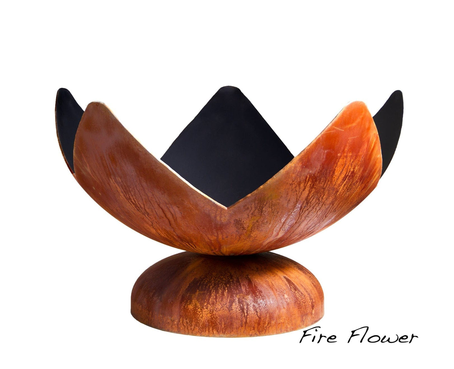 Artisan Fire Bowls Oho Flame Fire Flower Artisan Fire Bowl 30 / Patina Finish Ohio Flame