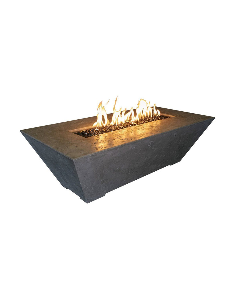 ORFT603018 Oblique Rectangular Fire Table - 60L X 30W X 18H Gist