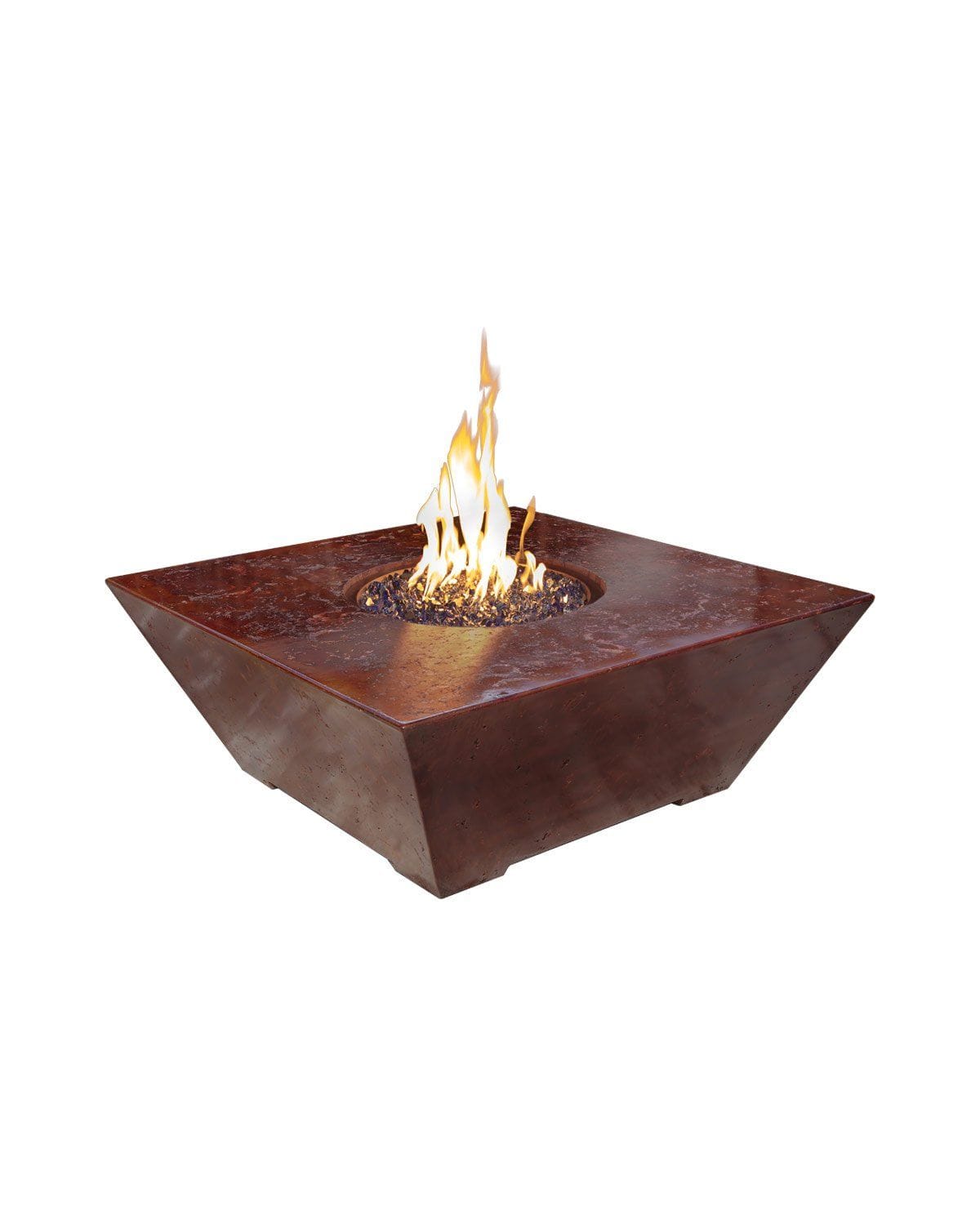OSFT4818 Oblique Square Fire Table - 48W X 18H Gist
