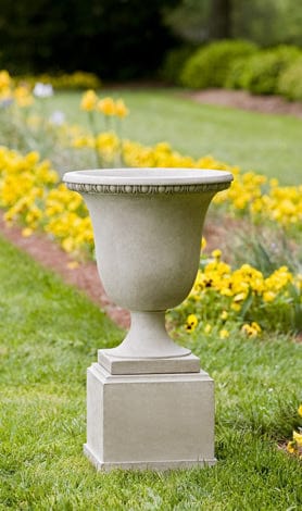 Campania International Williamsburg Egg and Dart Urn Planter - P-467