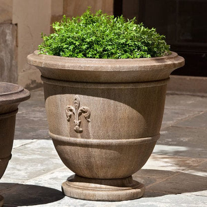 Campania International Fleur de Lis Large Urn Planter - P-573