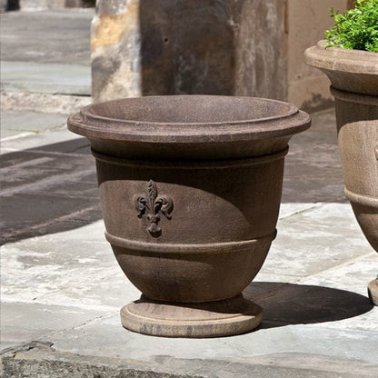 Campania International Fleur de Lis Small Urn Planter - P-574