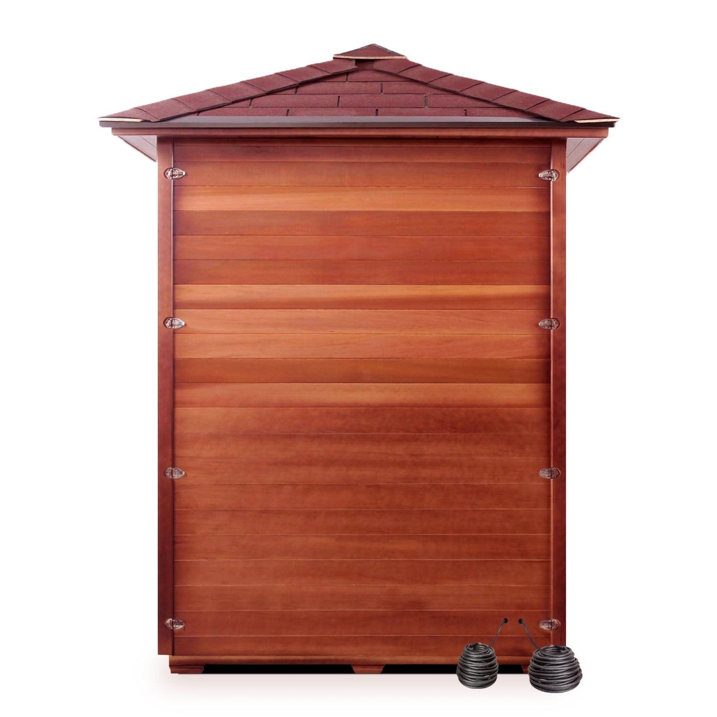 Enlighten Infrared/Traditional Sauna DIAMOND - 2 Peak - 2 Person Outdoor Sauna