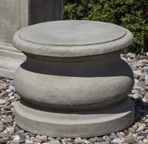 Campania International Low Round Plain Pedestal - PD-78