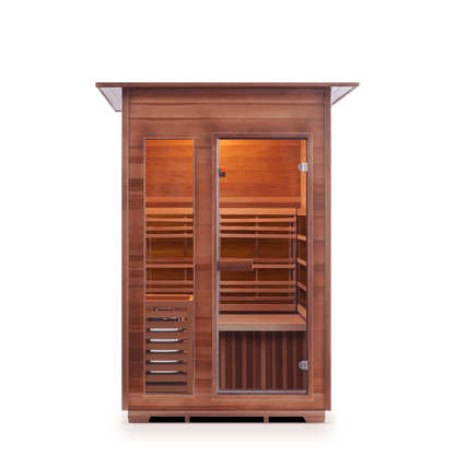 Enlighten Dry Traditional Sauna SunRise - 2 Indoor - 2 Person Sauna