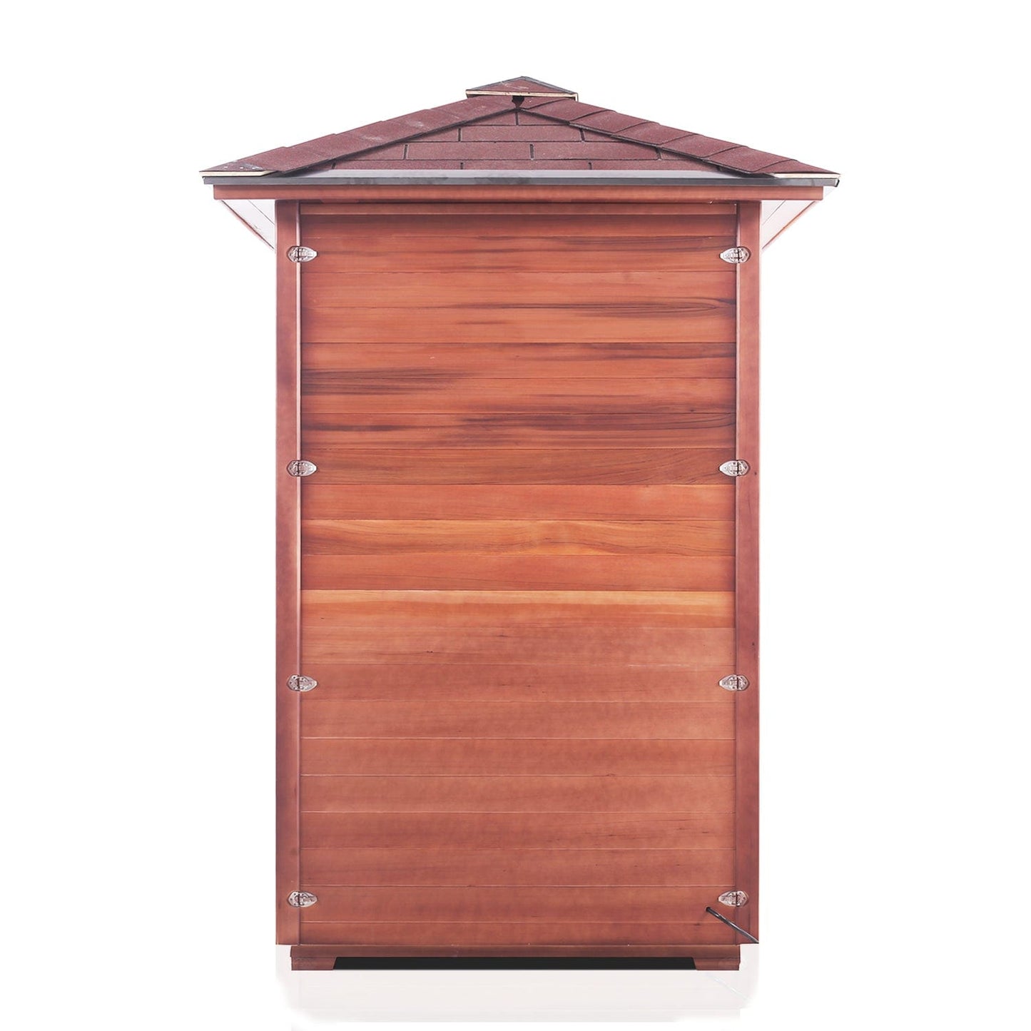 Enlighten Full Spectrum Infrared Sauna RUSTIC - 2 Peak - 2 Person Outdoor Sauna