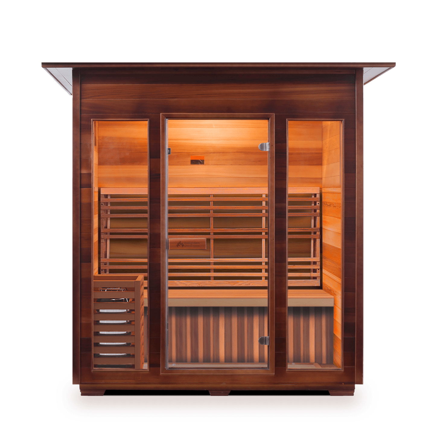 Enlighten Dry Traditional Sauna SunRise - 4 Indoor - 4 Person Sauna