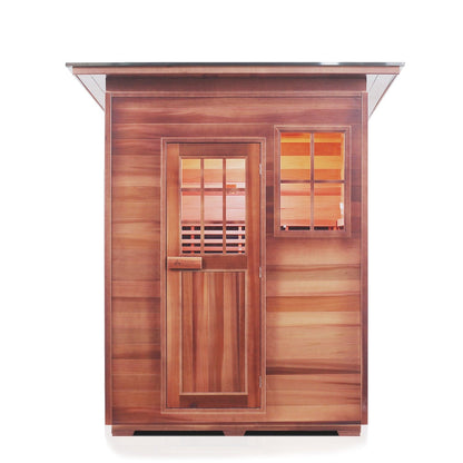 Enlighten Full Spectrum Infrared Sauna SIERRA - 3 Slope - 3 Person Outdoor Sauna