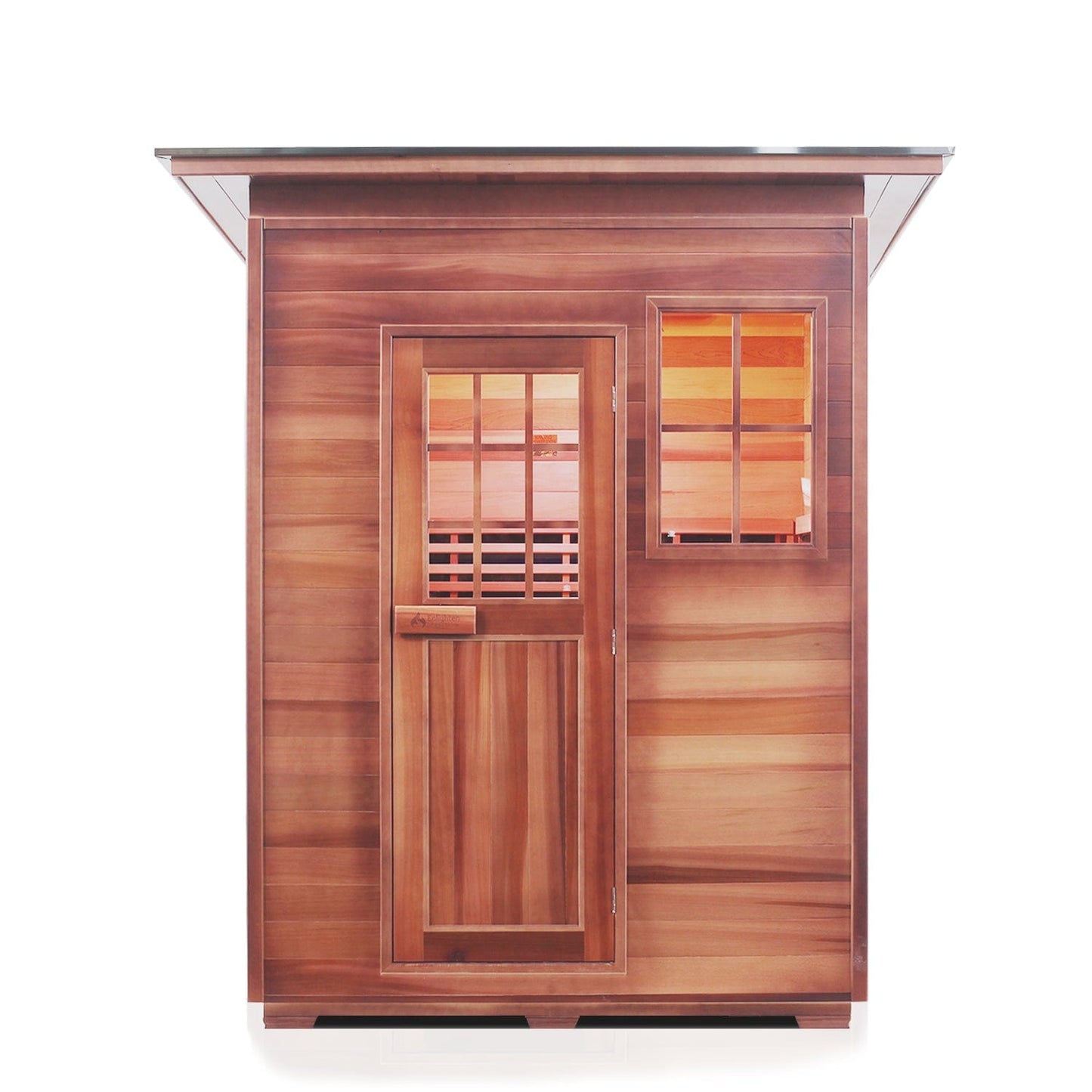 Enlighten Full Spectrum Infrared Sauna SIERRA - 3 Slope - 3 Person Outdoor Sauna