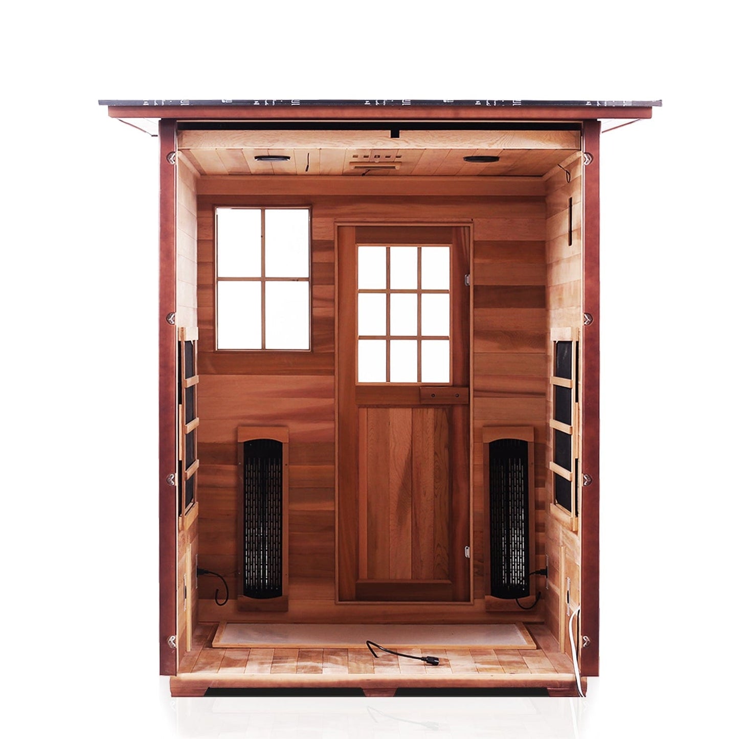 Enlighten Full Spectrum Infrared Sauna SIERRA - 3 Slope - 3 Person Outdoor Sauna