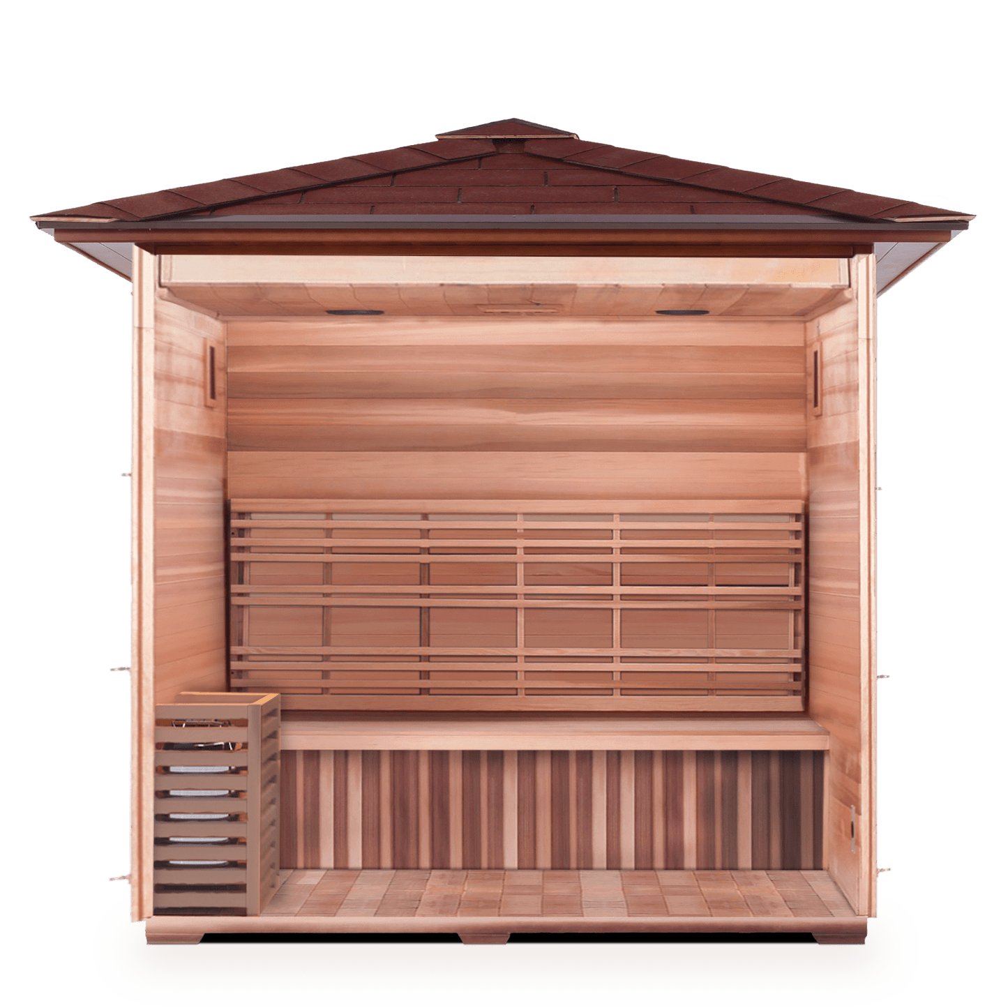 Enlighten Dry Traditional Sauna MoonLight - 4 Peak - 4 Person Outdoor Sauna