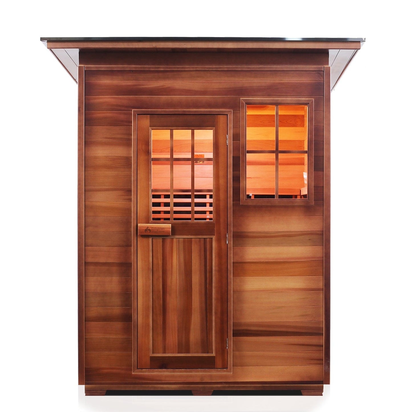 Enlighten Full Spectrum Infrared Sauna SIERRA - 4 Slope - 4 Person - Outdoor Sauna