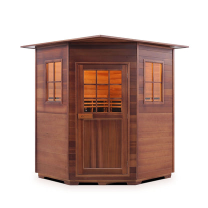 Enlighten Full Spectrum Infrared Sauna SIERRA 4C Indoor - 4 Person Sauna