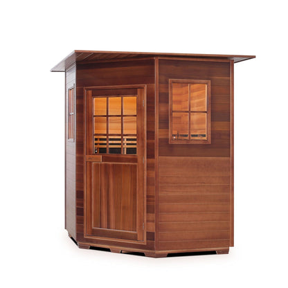 Enlighten Infrared/Traditional Sauna SAPPHIRE - 4C Indoor - 4 Person Sauna