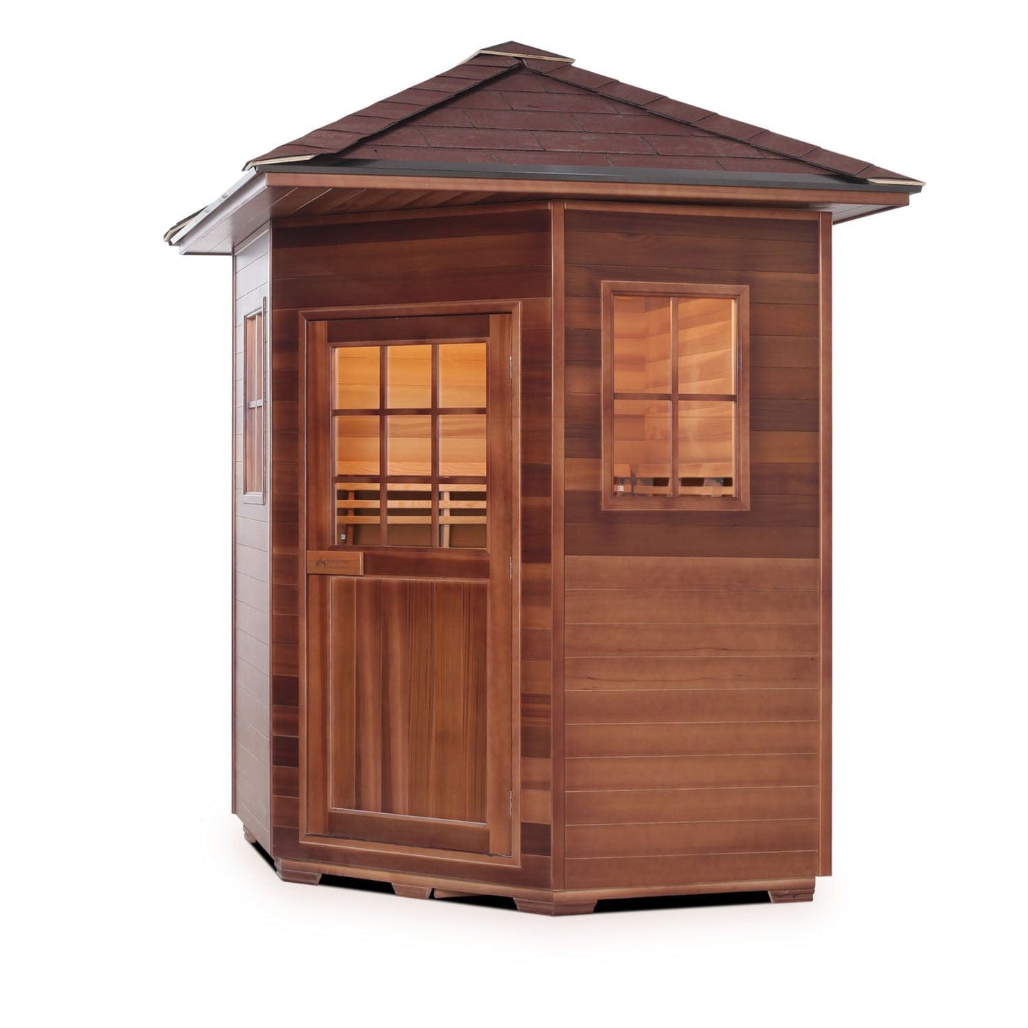 Enlighten Dry Traditional Sauna MoonLight - 4C Peak - 4 Person Outdoor Sauna