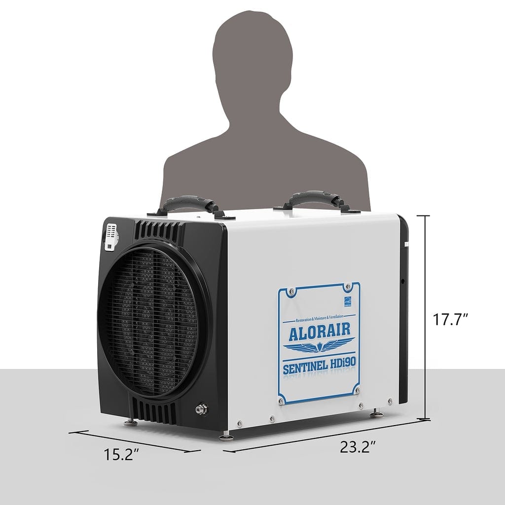 Dehumidifiers Alorair Duct-Able Version Basement/Crawl Space Dehumidifiers 198 PPD Alorair