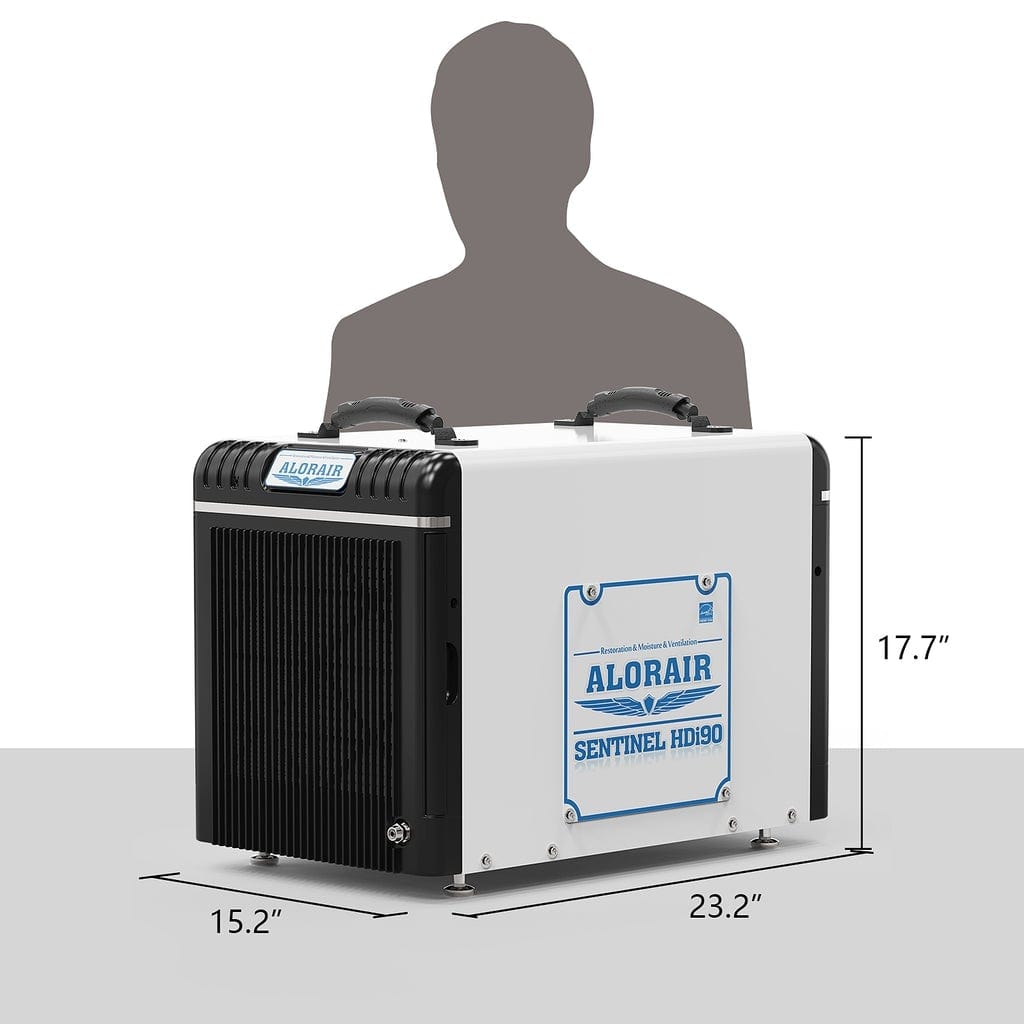 Dehumidifiers Alorair Basement/Crawlspace Dehumidifiers 198 PPD (Saturation) Alorair