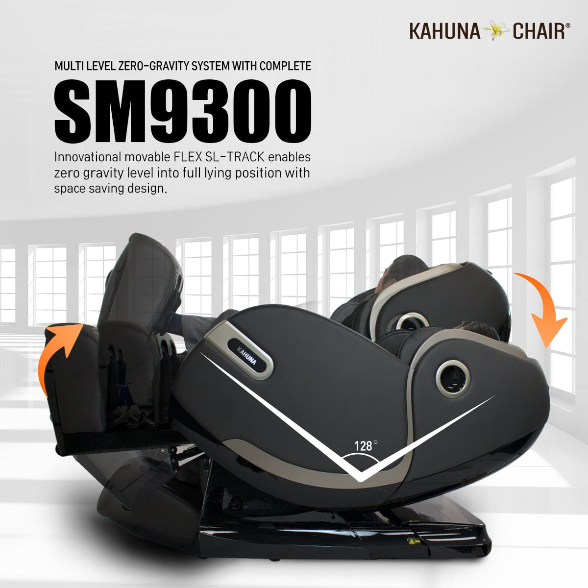 Kahuna Chair – SM 9300 [Black] - Massage Chair