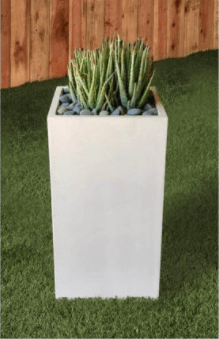 Gist Piazza Planter Medium 16W x 16D x 30H - G-PIAZZA-PLT-MD