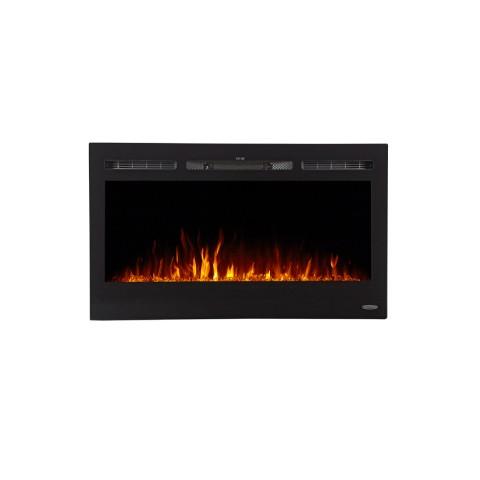 The Sideline 36 36" Recessed Electric Fireplace Touchstone