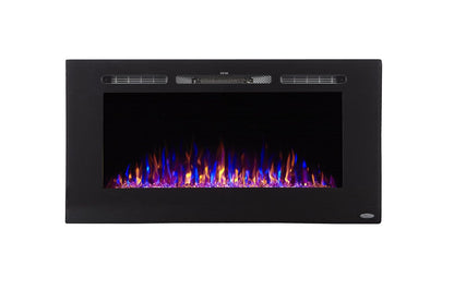 The Sideline 40" Recessed Electric Fireplace Touchstone