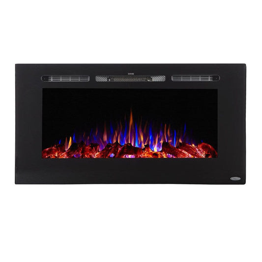 The Sideline 40" Recessed Electric Fireplace Touchstone